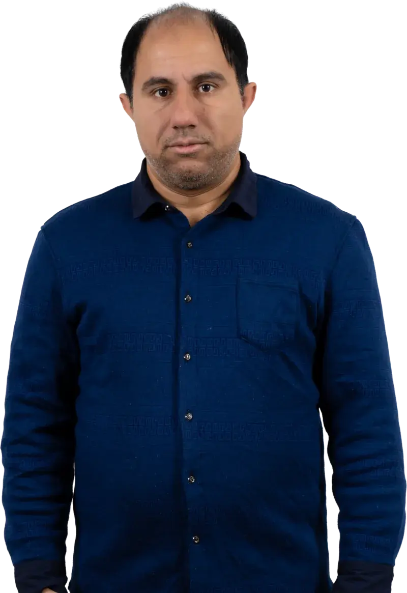 Ekram Abdullah, Custodian at the American International School of Duhok