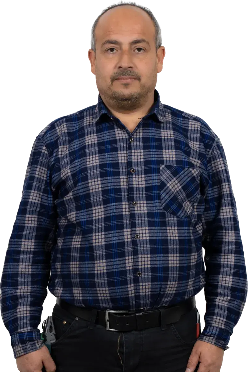 Khalid Ibrahim, Handyman at the American International School of Duhok